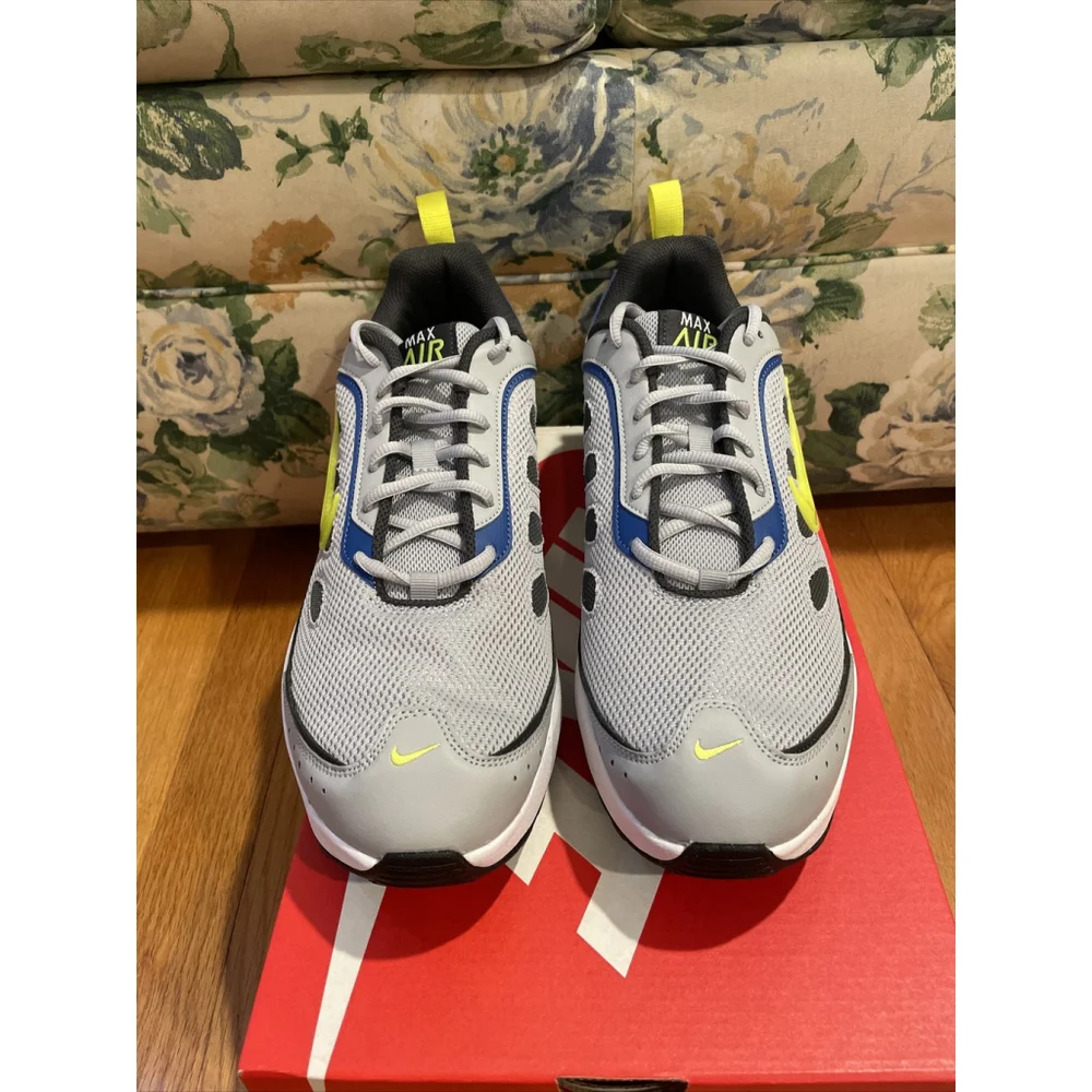 Nike AIR MAX AP Wolf Grey/Lemon Venom/Atlantic Blue CU4826-009 Size 12 New